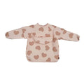 Babero con Mangas Impermeable Love Rosa Beaba